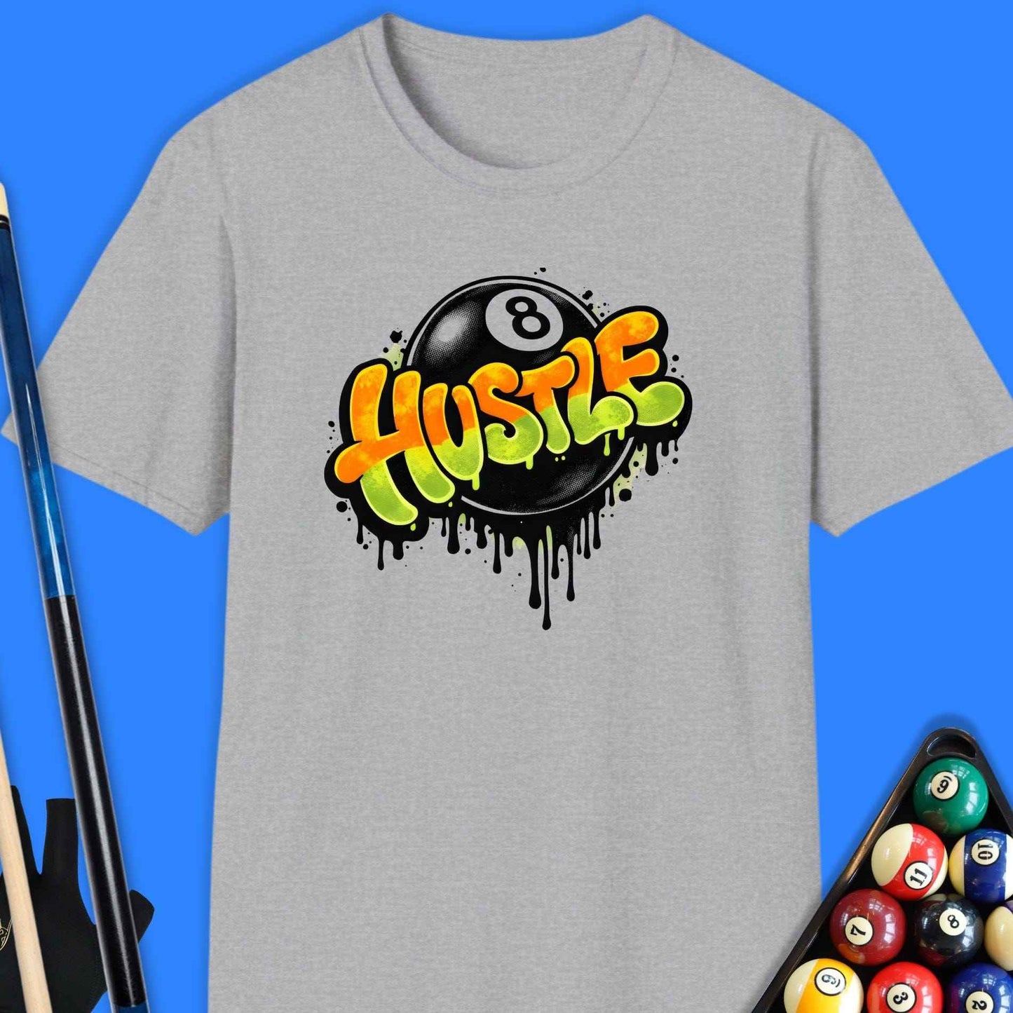 Hustle 8-Ball Pool T-Shirt
