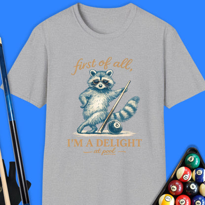 First Of All Pool T-Shirt