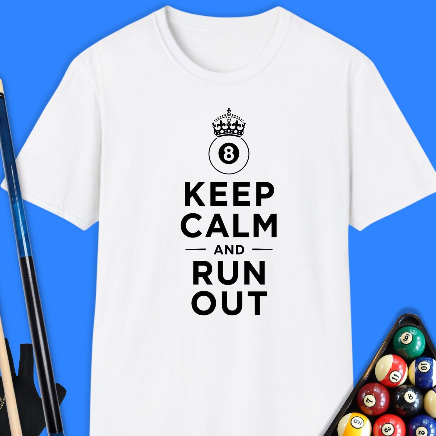 Keep Calm & Run Out Pool T-Shirt