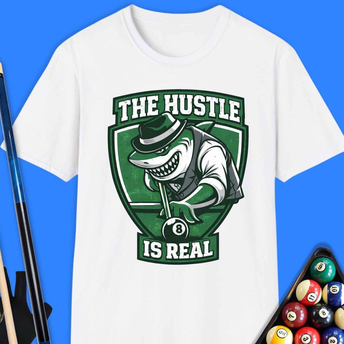 The Hustle Is Real Pool T-Shirt