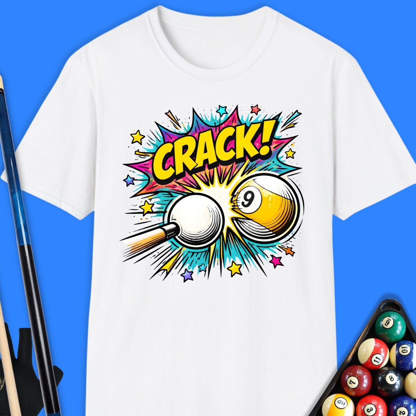 Crack Break Pool T-Shirt