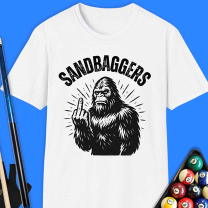 Sandbaggers Pool T-Shirt - Rack & Roll 