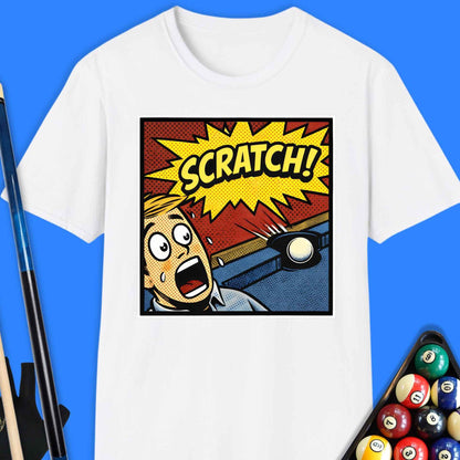 Scratch Comic Pool T-Shirt