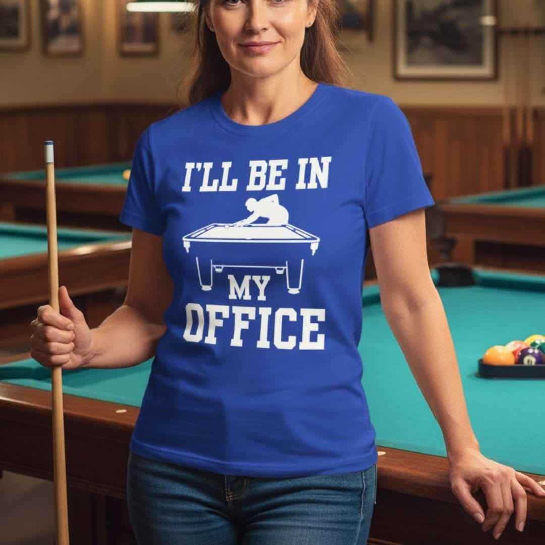 I'll Be In My Office Pool T-Shirt - Rack & Roll 